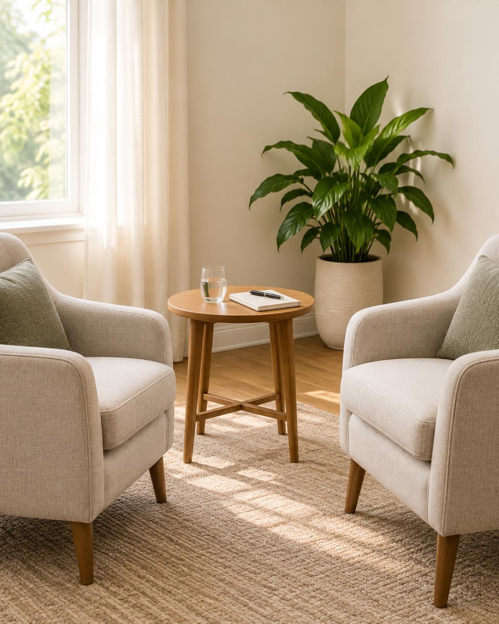 Calm consultation corner